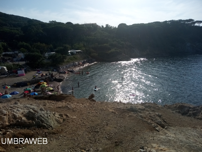 Spiaggia isola d'Elba Acquaviva