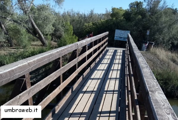 Spiaggia in Toscana della Sterpaia l'accesso