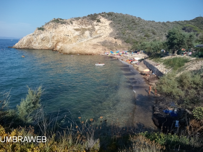 Spiaggia isola d'Elba Acquaviva